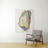 Opvouwbare kleding, wasdag wandkleed (In situ)