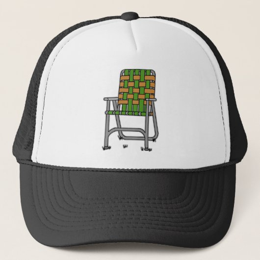 Opvouwbare Tuinstoel Trucker Pet (Voorkant)