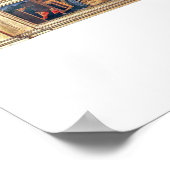 Opwaardering van de Magi door Gentile da Fabriano Poster (Hoek)