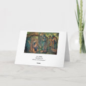 Opwaardering van de Magi Feestdagen Kaart (Achterkant)