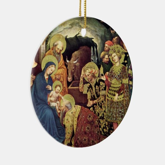 Opwaardering van de Magi Keramisch Ornament (Rechts)