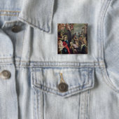 Opwaardering van de Magi Vierkante Button 5,1 Cm (In situ)