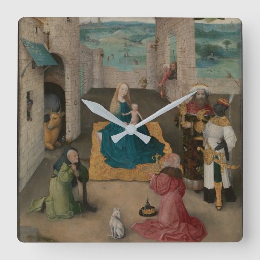 Opwaardering van de Magi Vierkante Klok (Voorkant)