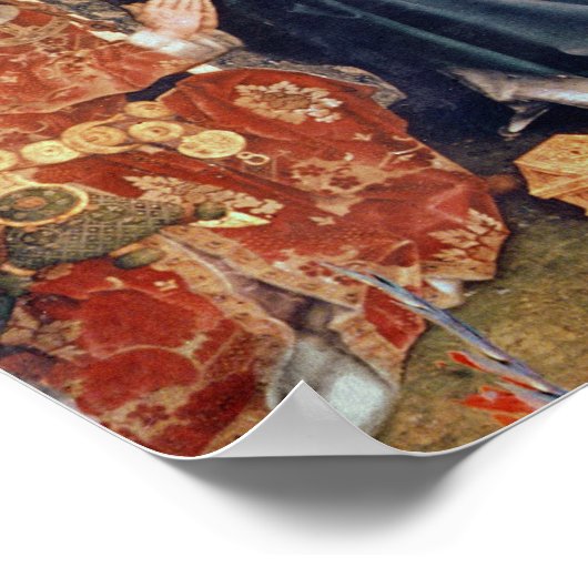 Opwaardering van het Magi-altarstuk Poster (Hoek)