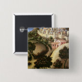 Opwaardering van het Magi Altarstuk Vierkante Button 5,1 Cm (Voorkant /achterkant)