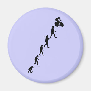 Opwaarts evoluerend fietsontwerp magneet