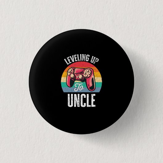 Opwaarts gaan naar Oom Ronde Button 3,2 Cm (Voorkant)