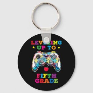 Opwaarts naar 5e klas Autisme Gamer Ck naar school Sleutelhanger