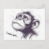 Opwaartse blik briefkaart (Voorkant)