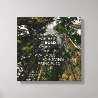 Opwaartse bril #1 (12x12) canvas afdruk