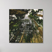 Opwaartse bril #1 (24x24) canvas afdruk (Voorkant)