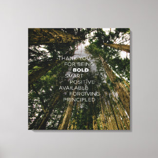 Opwaartse bril #1 (24x24) canvas afdruk