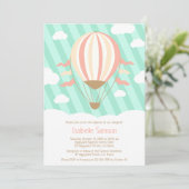 Opwaartse en opwaartse uitvinding van warme luchtb kaart (Staand voorkant)