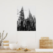 Opwaartse scène poster (Keuken)