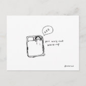 opwarmbaar briefkaart (Voorkant)