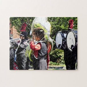 Opwarmen voor de parade legpuzzel