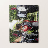 Opwarmen voor de parade legpuzzel (Verticaal)