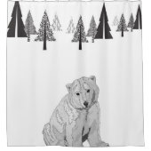 opwarming douchegordijn (Voorkant)