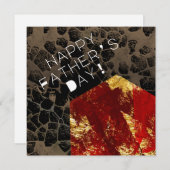 Opwarming van de aarde - Burning House - Vaderdag (Voorkant / Achterkant)