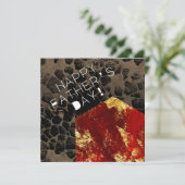 Opwarming van de aarde - Burning House - Vaderdag (Staand voorkant)