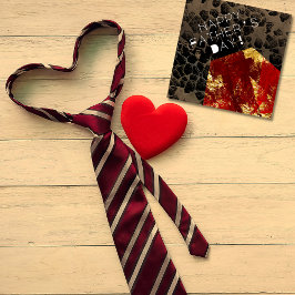 Opwarming van de aarde - Burning House - Vaderdag Kaart