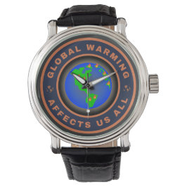 Opwarming van de Aarde heeft invloed op ons allema Horloge