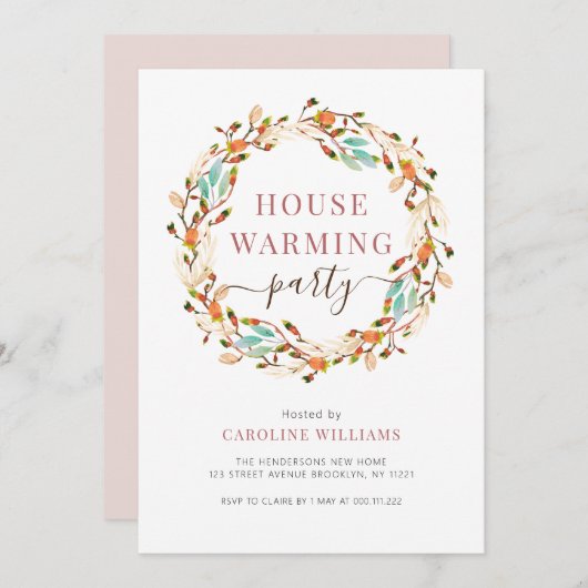 opwarming van de aarde kaart (Voorkant / Achterkant)