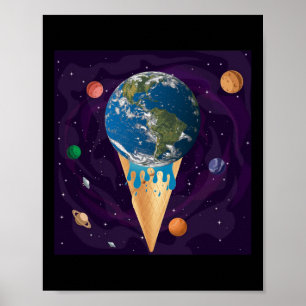 Opwarming van de Aarde, Milieubescherming, Wereldb Poster