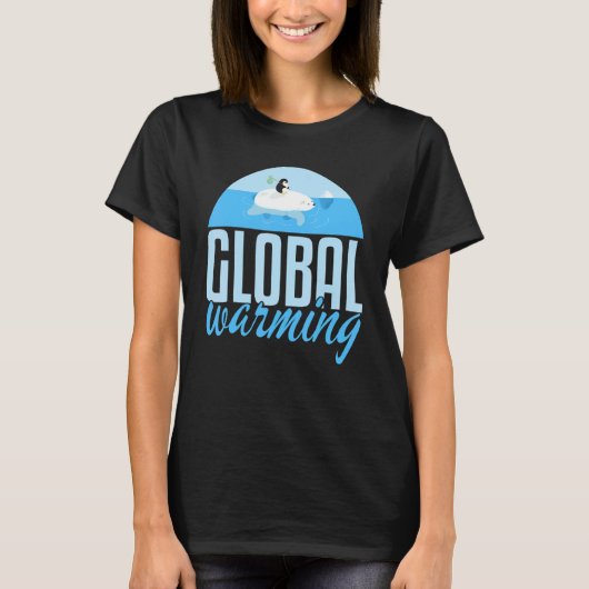 Opwarming van de aarde Pinguin Meets Polar Beer Cl T-shirt (Voorkant)