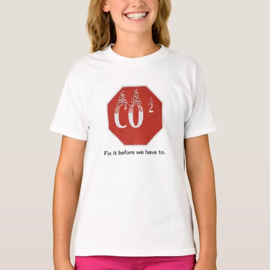 Opwarming van de Aarde T-shirt (Voorkant)
