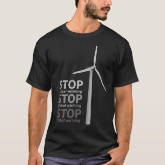 opwarming van de aarde t-shirt