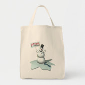 opwarming van de aarde tote bag (Voorkant)