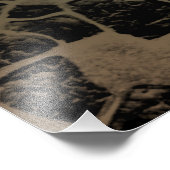 Opwarming van de aarde - Verbrandend huis - Abstra Foto Afdruk (Hoek)