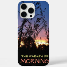 Opwarmingsgloed zonneschijn op horizon foto