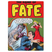 Opwekken in de spiegel van de  komieken klembord (Achterkant)