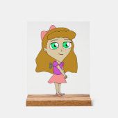 opwind chibi acryl bord (Voorkant)