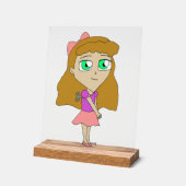 opwind chibi acryl bord (Hoek)