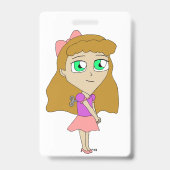 opwind chibi badge (Voorzijde)
