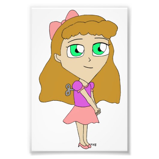 opwind chibi foto afdruk (Voorkant)