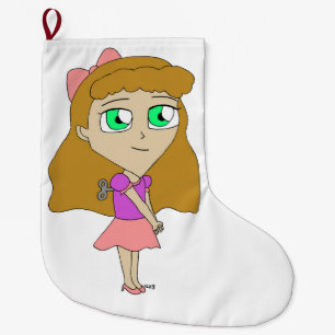 opwind chibi grote kerstsok