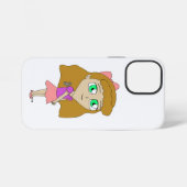 opwind chibi iPhone hoesje (Achterkant horizontaal)