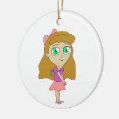 opwind chibi keramisch ornament (Links)