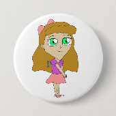 opwind chibi ronde button 7,6 cm (Voorkant)