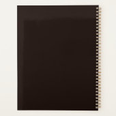 Opwindbare Kantoorman Surrealistische Routine Male Planner (Achterkant)