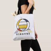 Opwindend Neoplasticisme Style Monogram. Brief O Tote Bag (Dichtbij)
