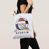 Opwindend Neoplasticisme Style Monogram. Brief Q Tote Bag (Dichtbij)