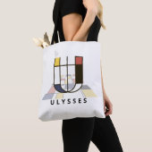Opwindend Neoplasticisme Style Monogram. Brief U Tote Bag (Dichtbij)