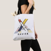 Opwindend Neoplasticisme Style Monogram. Brief X Tote Bag (Dichtbij)