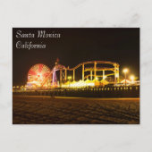 Opwindend Santa Monica Beach Briefkaart (Voorkant)