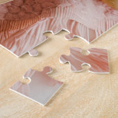 Opwindende Pasen zwangerschapsaankondiging Legpuzzel (Zijkant)